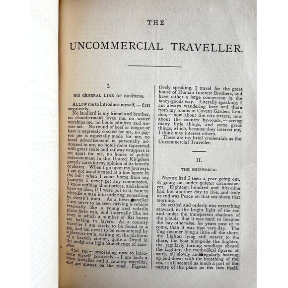 Charles Dickens Works Illustrated 1867 Victorian 1st Edition Authorized HC E54 - Picture 9 of 11